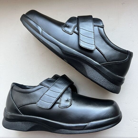 Apex Ambulator Biomechanical Single Monk Strap Black Leather B3000M Men’s 11 X-W - Picture 1 of 15